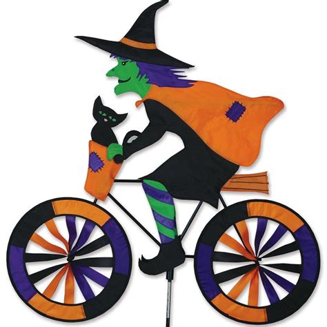 Witch on bike wind spinenr